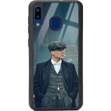 Spoyi Samsung Galaxy A20 Peaky Blinders Thomas Shelby Tasarımlı Glossy Telefon Kılıfı