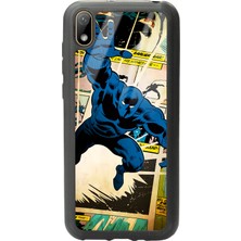 Spoyi Huawei Y5 (2019) Black Panther Kara Panter Tasarımlı Glossy Telefon Kılıfı