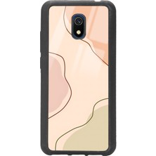 Spoyi Xiaomi Redmi 8A Nude Colors Tasarımlı Glossy Telefon Kılıfı