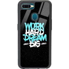 Spoyi Oppo A5S Uzay Motto Tasarımlı Glossy Telefon Kılıfı