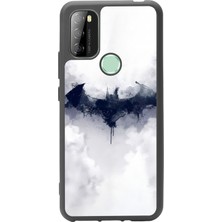 Spoyi P13 Blue Max 128 Beyaz Batman Tasarımlı Glossy Telefon Kılıfı