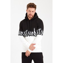 Amazing Crash Unisex Kapüşonlu Kanguru Cepli Baskılı Iki Renk Sweatshirt