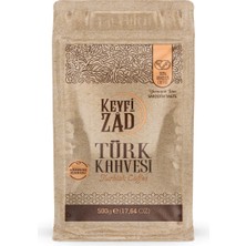 Keyfizad Türk Kahvesi Orta Kavrulmuş Taze Çekilmiş 500 gr