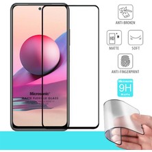 Microsonic Xiaomi Poco M5S Seramik Matte Flexible Ekran Koruyucu Siyah