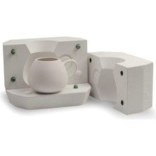 Refsan Damla Nescafe Fincanı Alçı Kalıp