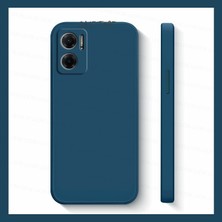 MTK Moveteck Xiaomi Redmi Note 11E Uyumlu Kılıf Kamera Lens Korumalı Soft Mat Silikon Kılıf Zırh Tank Military