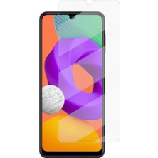 Newface Samsung Galaxy M22  Cam Ekran Koruyucu 9h Sert Şeffaf