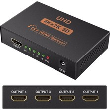 Alfais 5234 4 Port UHD 4K HDMI Switch Ekran Monitör Splitter Çoklayıcı Çoğaltıcı