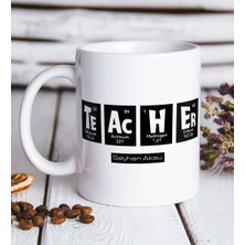 Bk Kişiye Özel Öğretmen Beyaz Kupa Bardak -2