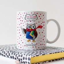 Bk Kişiye Özel Tarih Öğretmeni Tasarımlı Beyaz Kupa Bardak - 3