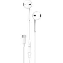 Case Markt Xiaomi 12 Lite Uyumlu Type-C Girişli Kulak Içi Kablolu Kulaklık