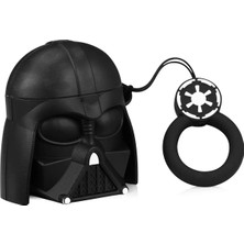 Airpods 1. ve 2. Nesil Uyumlu Darth Vader Karakter Silikon Koruma Kılıf