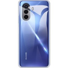 Kılıfist Huawei Nova Y70 Kılıf Şeffaf Kamera Korumalı Silikon Kapak + Cam