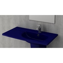 Bocchi 1020-010-0126 Tao Arch Etajerli Lavabo 86 cm Safir Mavi