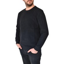 Naykı Erkek Büyük Beden Sıfır Yaka Sweatshirt 2268-BTL  BGL-ST02355