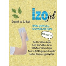 Izojel Organik Ipek Sıva - IZO-017 -Dekoratif Yalıtım Sıvası - Ses & Isı & Nem Yalıtımı
