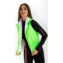 Elifim Moda Tasarım Sd Neon Yeşili Yelek