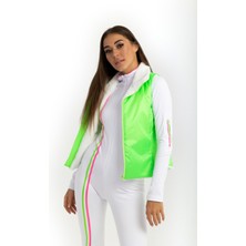 Elifim Moda Tasarım Sd Neon Yeşili Yelek