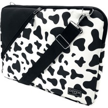 Differ Studio Desenli Su Geçirmez/unisex Kullanım/askılı/laptop/macbook/notebook/kılıfı/çantası