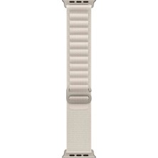 Basias Apple Watch 1 2 3 4 5 6 7 8 Se Uyumlu 42/44/45MM Akıllı Saat Uyumlu Kumaş Tokalı Kordon Kayış