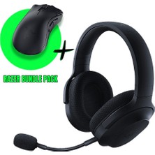 Razer Barracuda x Oyuncu Kulaklığı RZ04-03800100-R3M1 +Razer Deathadder V2 x Hyperspeed RZ01-04130100-R3G1 Kablosuz Optik Oyuncu Mouse