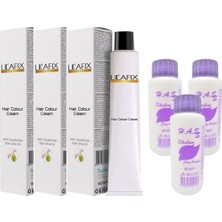 H.A.SS Oksidan 60 ml + Lilafix Saç Boyası Sarı Mix 60 ml 3'er Adet