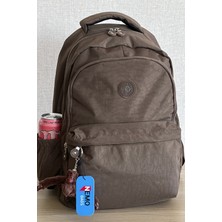 Nemo Bags Okul Çantası Siyah Büyük BoySu Geçirmez Kumaş Laptop Bölmeli Seyahat Çantası 45X30X15CM