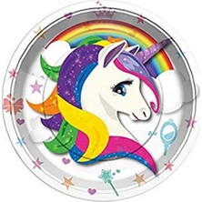 Çıtı Pıtı Store Unicorn Renkli Tabak 8'li
