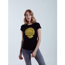 Fenerbahçe Orijinal Kadın T-Shirt Hediyelik Ahşap Kutulu