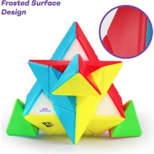 Hediyecik Qiyi Qiming S2 Pyraminx Zeka Küpü Rübik Küp Yapışkansız