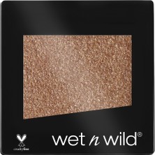Wet N Wild Color Icon Glitter Single Eyeshadow Tekli Göz Farı Nudecomer E352c