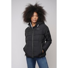 Lumberjack 2W W-SN31 Apreski Coat 2pr Kisa Kaban (Siyah-Kırmızı)