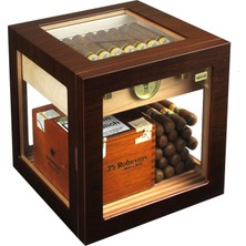 Adorini Cube Humidor Walnut Ceviz Puro Kutusu