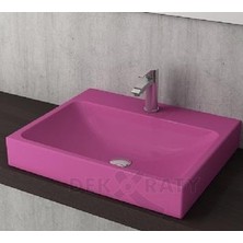 Bocchi Scala Tezgahüstü Lavabo 60X48 Parlak Mor 1077-023-0126