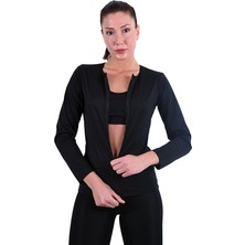 Secret Moda Fermuarlı Uzun Kollu Terleten Sauna Eşofman Takımı