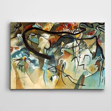 Dekolata Dekoratif Soyut Kanvas Tablo