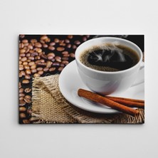 Dekolata Kahve Taneleri 2 Kanvas Tablo