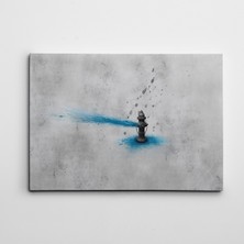 Dekolata Minimal Musluk Kanvas Tablo
