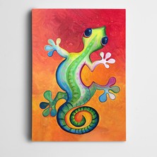 Dekolata Kurbağa Kanvas Tablo