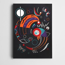 Dekolata Dekoratif Şekiller Kanvas Tablo