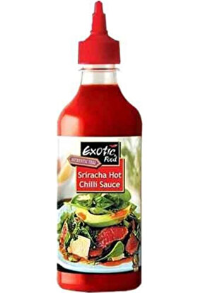Exotic Sriracha Acı Kırmizı Biber Sosu Cam Şişede 730 gr