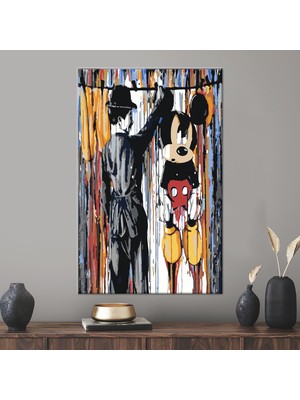 Kayra Export 1 Parça Kanvas Tablo Grafiti Duvar Dekoru Sokak Duvar Süsü