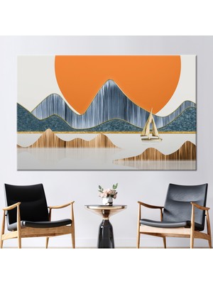 Kayra Export 1 Parça Kanvas Tablo Görüntüleme Baskılı Manzara Kanvas Dekor Sahne Kanvas Poster