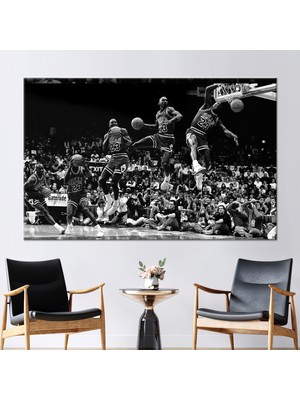 Kayra Export 1 Parça Kanvas Tablo Spor 3 Boyutlu Kanvas Modaya Uygun Kanvas Sanatı Basketbol Sanat Eseri