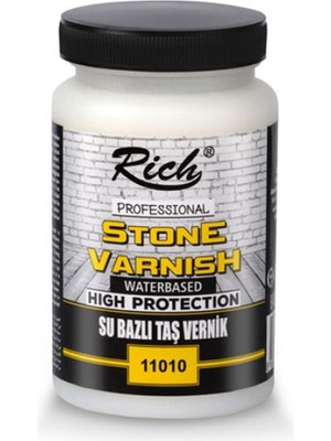Rich Su Bazlı Taş Vernik 250 cc Yüksek Koruma Özelliği ile Suya Dayanıklı