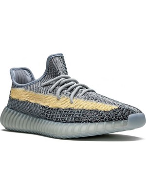 Motto Adidas Mens Yeezy Boost 350 V2 Ash Blue Unisex Sneakers