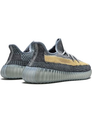 Motto Adidas Mens Yeezy Boost 350 V2 Ash Blue Unisex Sneakers