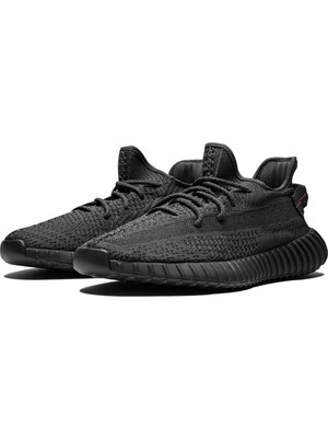 Motto Adidas Mens Yeezy Boost 350 V2 Black Unisex Sneakers