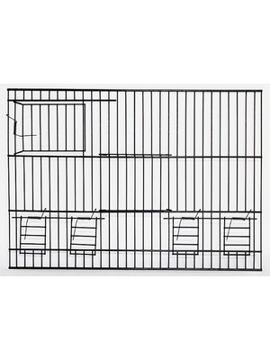 Tuana Kafes Ön Teli - Kafes Önlük - sol -48*34 cm