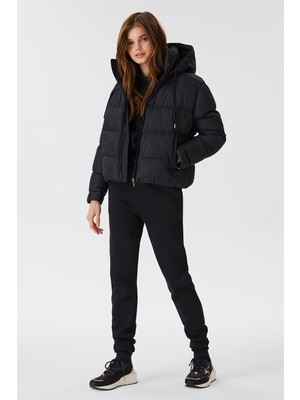 Lee Cooper Clara Kadın Mont Siyah